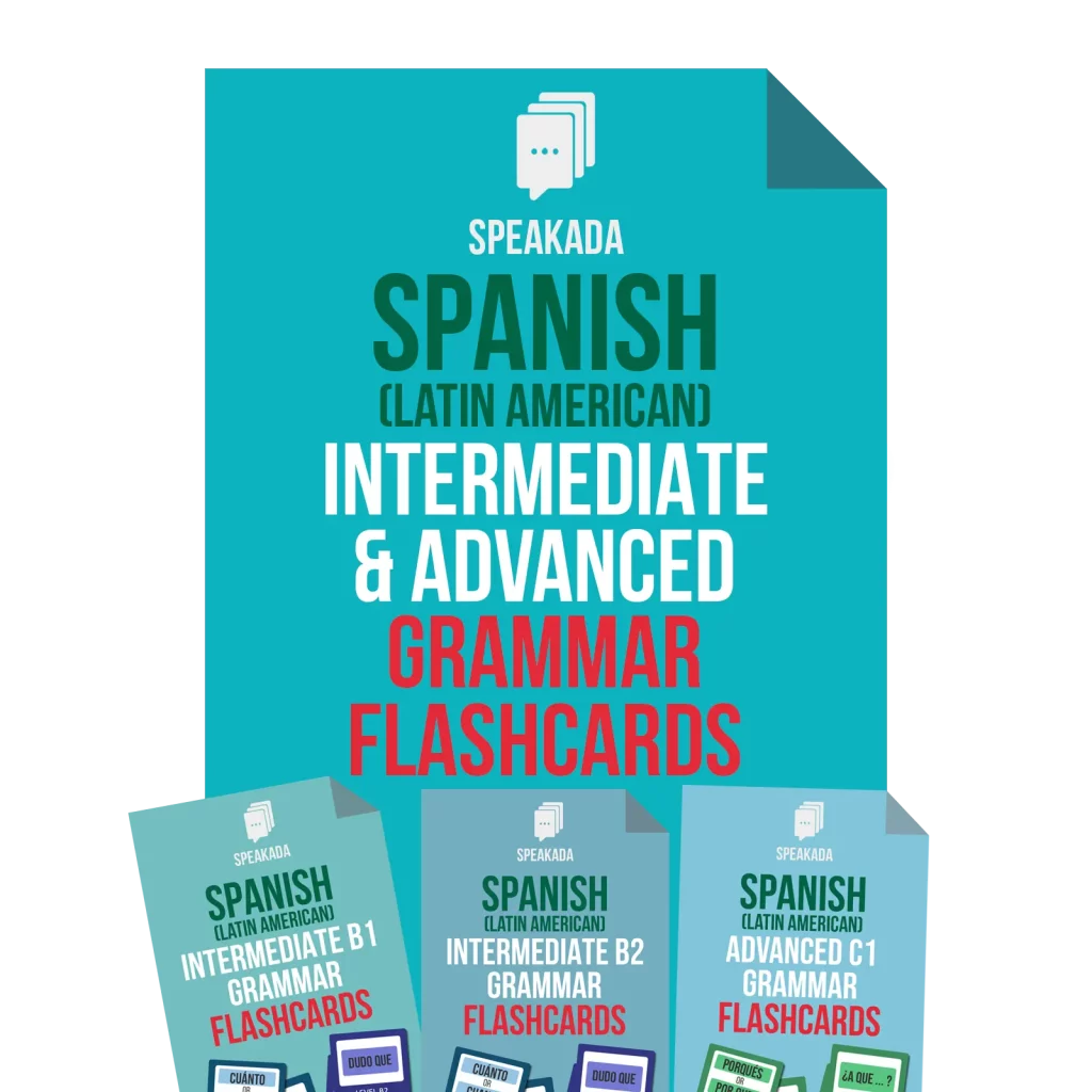 Spanish Intermediate & Advanced Grammar (B1–C1) cover