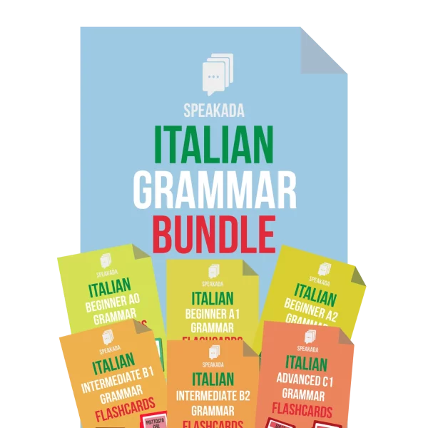 Italian Grammar Bundle