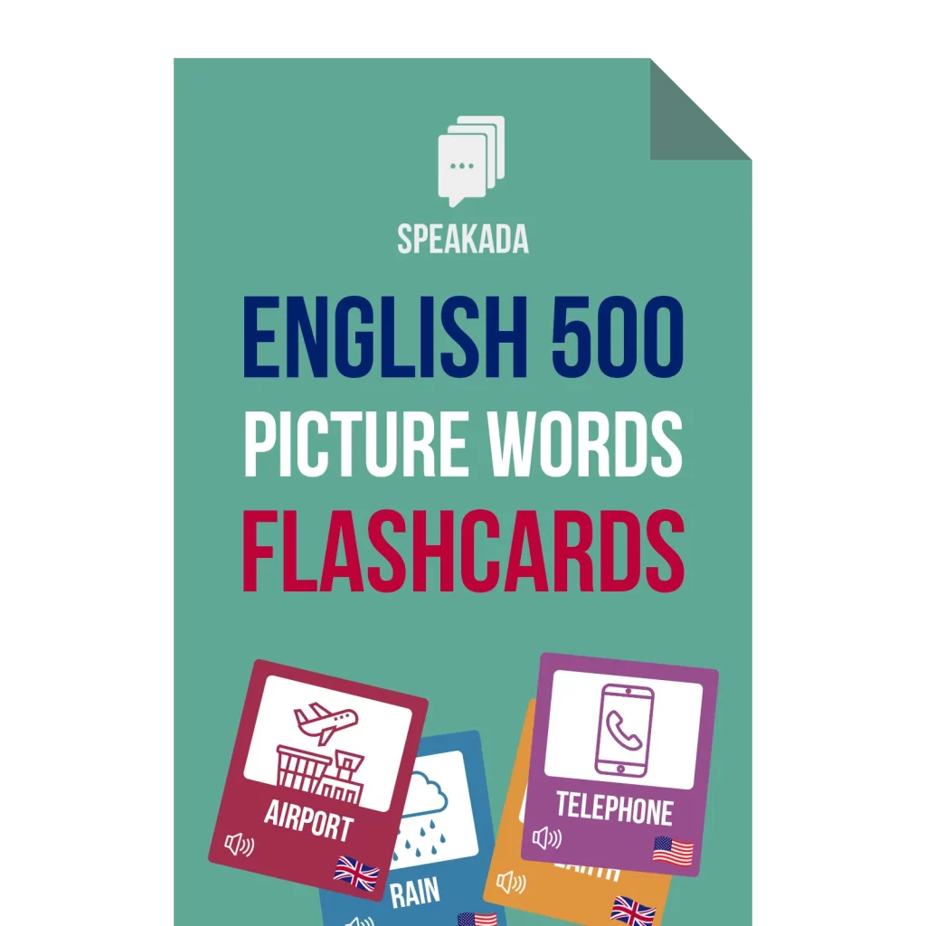 English 500 Picture Words cover