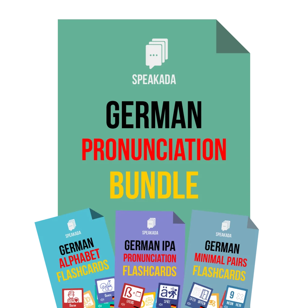 German Pronunciation Bundle