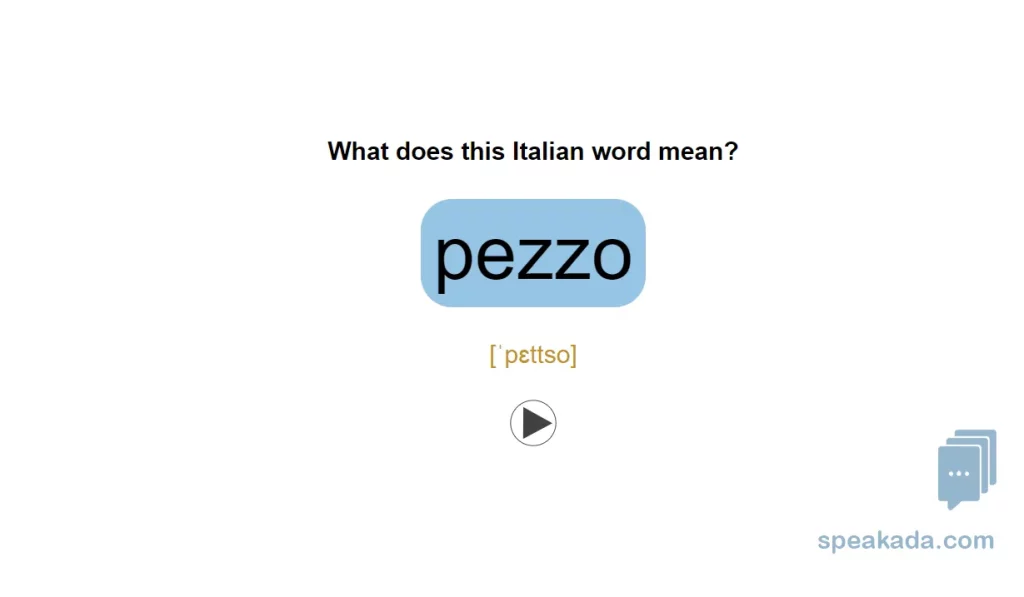 Gender color-coding — masculine word shown in blue