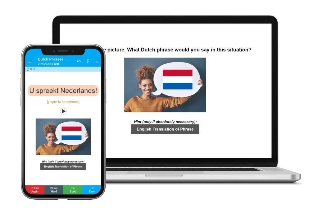 Dutch Common Phrases Flashcards on Anki