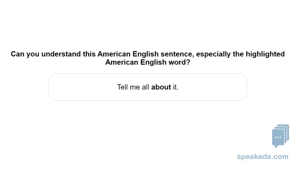 English Top 2000 Words example flashcard