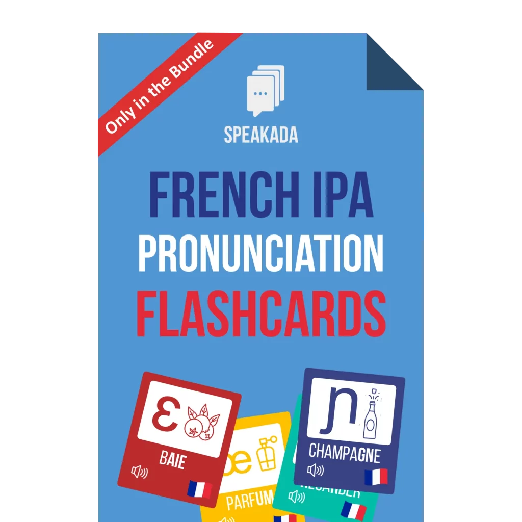 French IPA Flashcards Cover