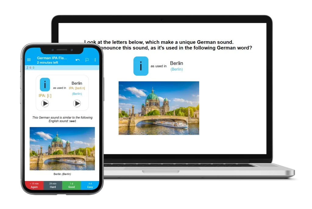 German IPA Flashcards on Anki