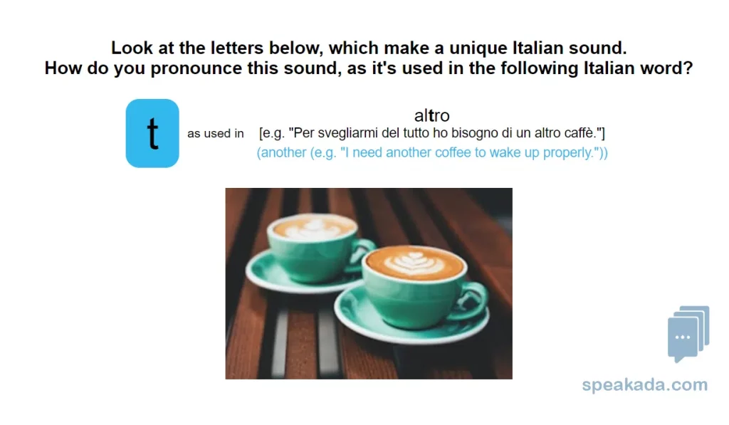 Italian IPA Flashcards example flashcard