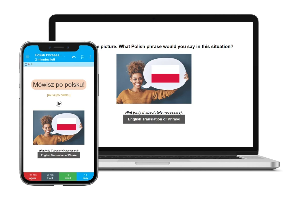 Polish Common Phrases Flashcards on Anki