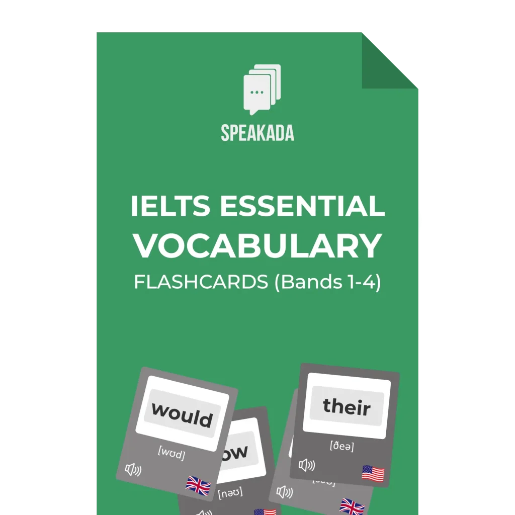 IELTS Essential Vocabulary Flashcards Cover