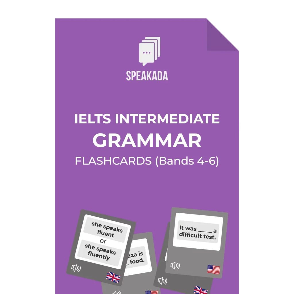 IELTS Intermediate Grammar (Bands 4–6) cover