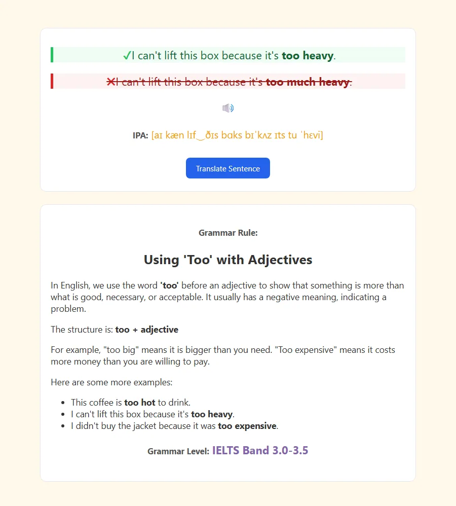Anki IELTS Essential Grammar Flashcards | Speakada