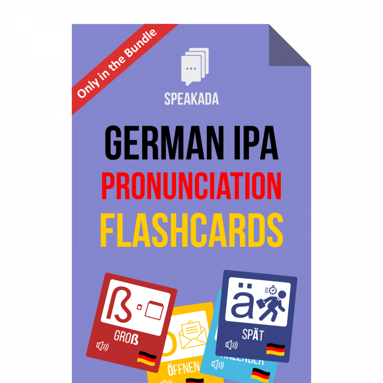 How to Pronounce German Words SPEAKADA