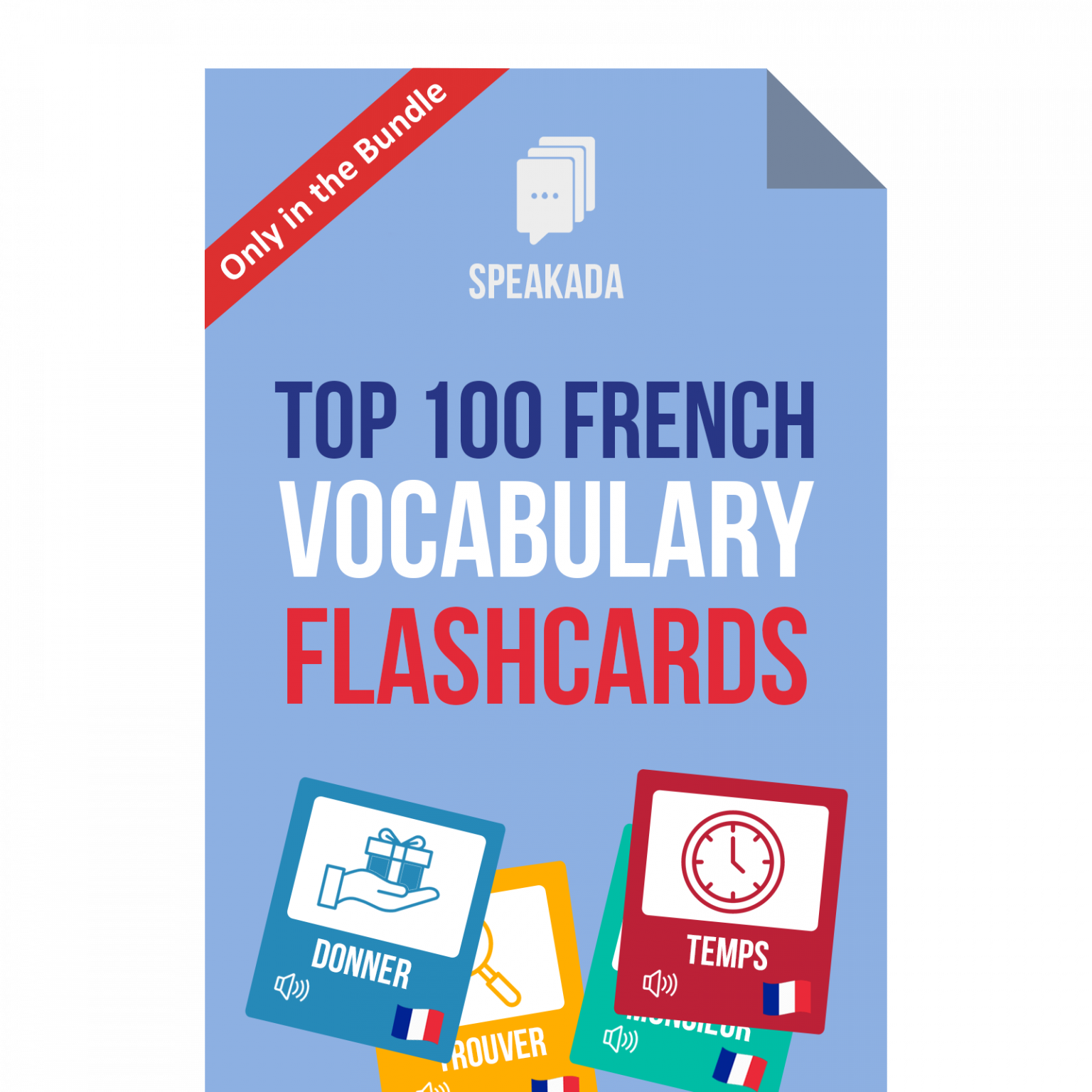 Anki French Vocabulary Flashcards for Beginners to Learn French Now SPEAKADA