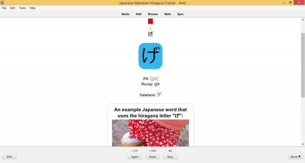 anki japanese decks