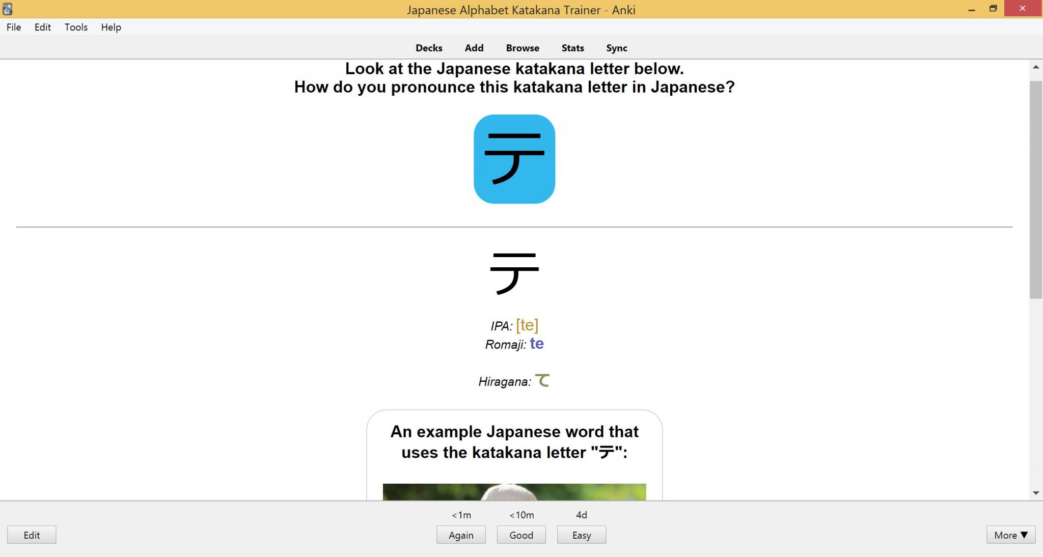 anki japanese vocabulary deck