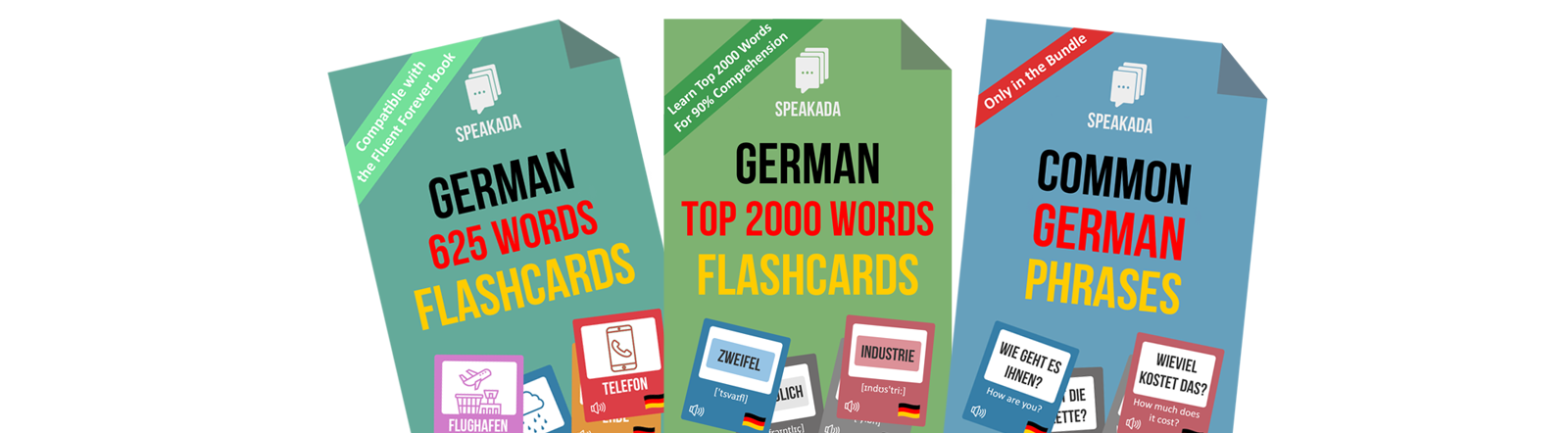 Anki German Vocabulary Flashcards Bundle