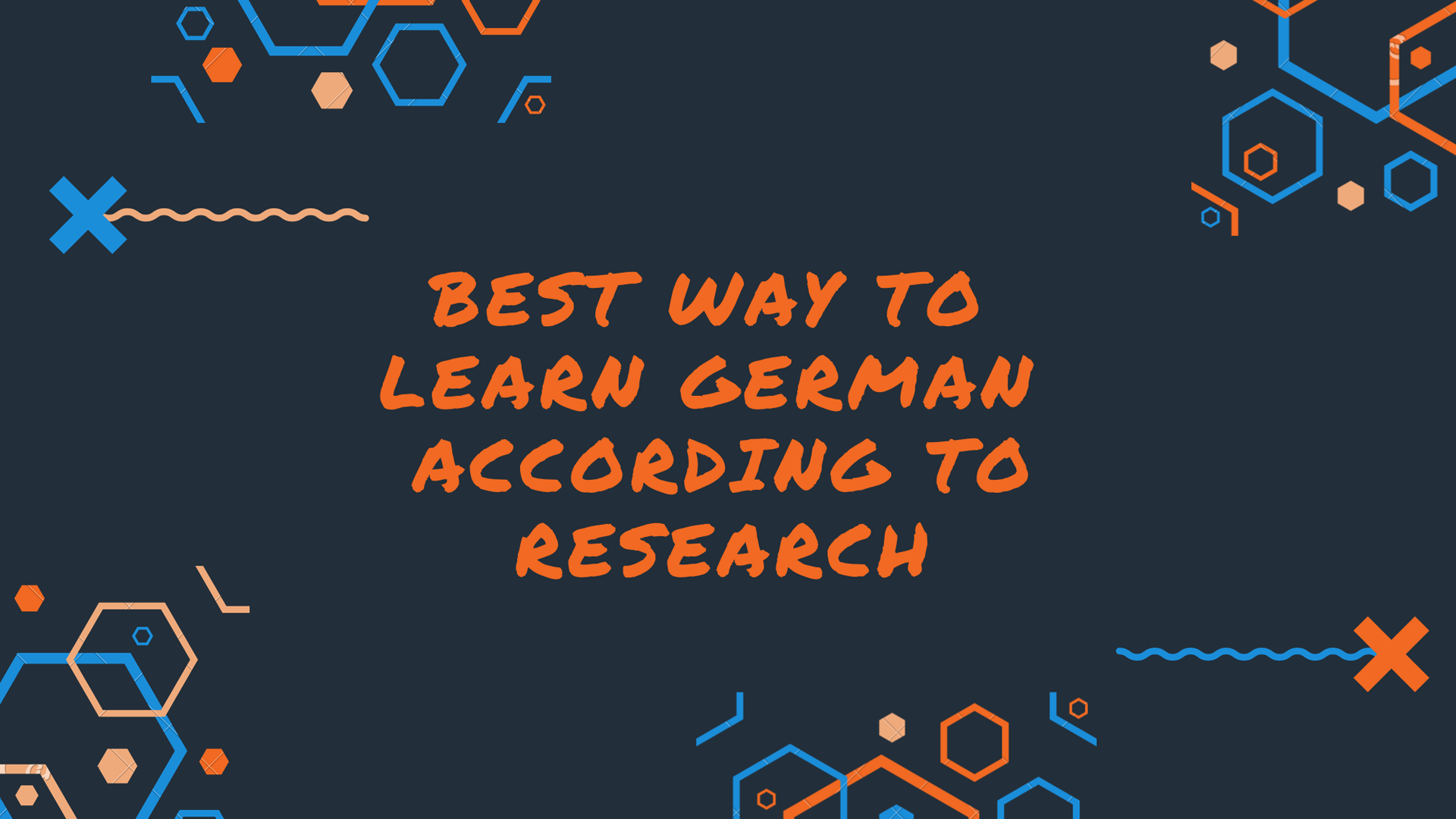 Best way to learn german according to research speakada