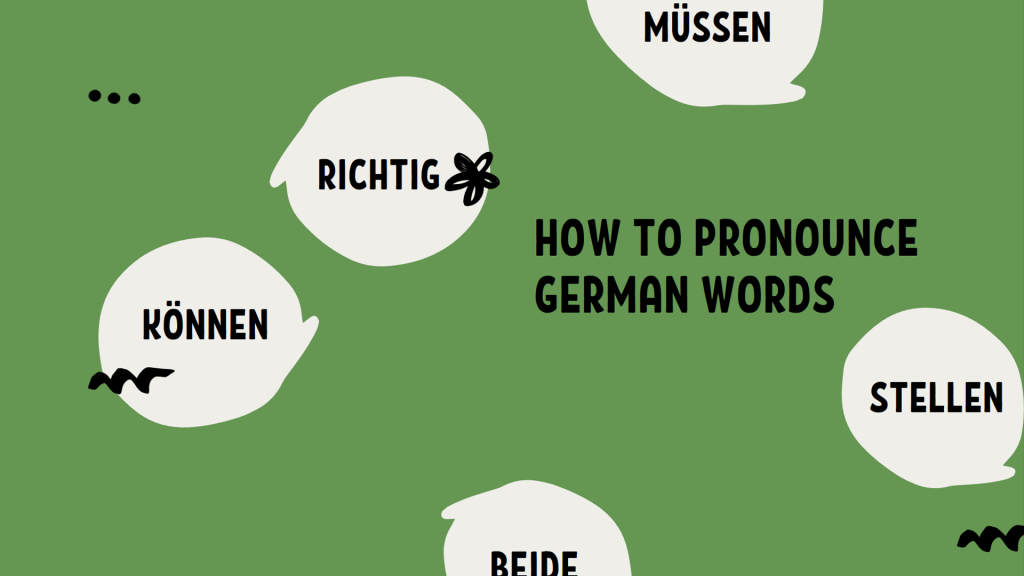 How to Pronounce German Words | SPEAKADA