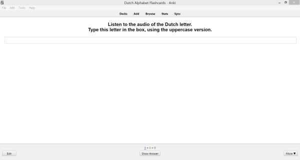 Dutch Alphabet Flashcards: Anki for Beginners | SPEAKADA