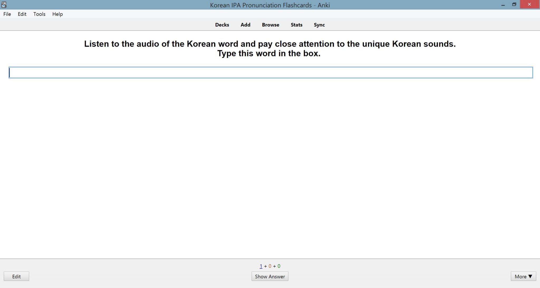 Korean Pronunciation Guide: Korean IPA Anki Flashcards – SPEAKADA